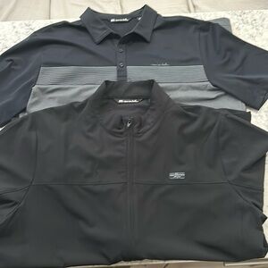 Travis Mathew Polo and Zip Lightweight Jacket, size XL